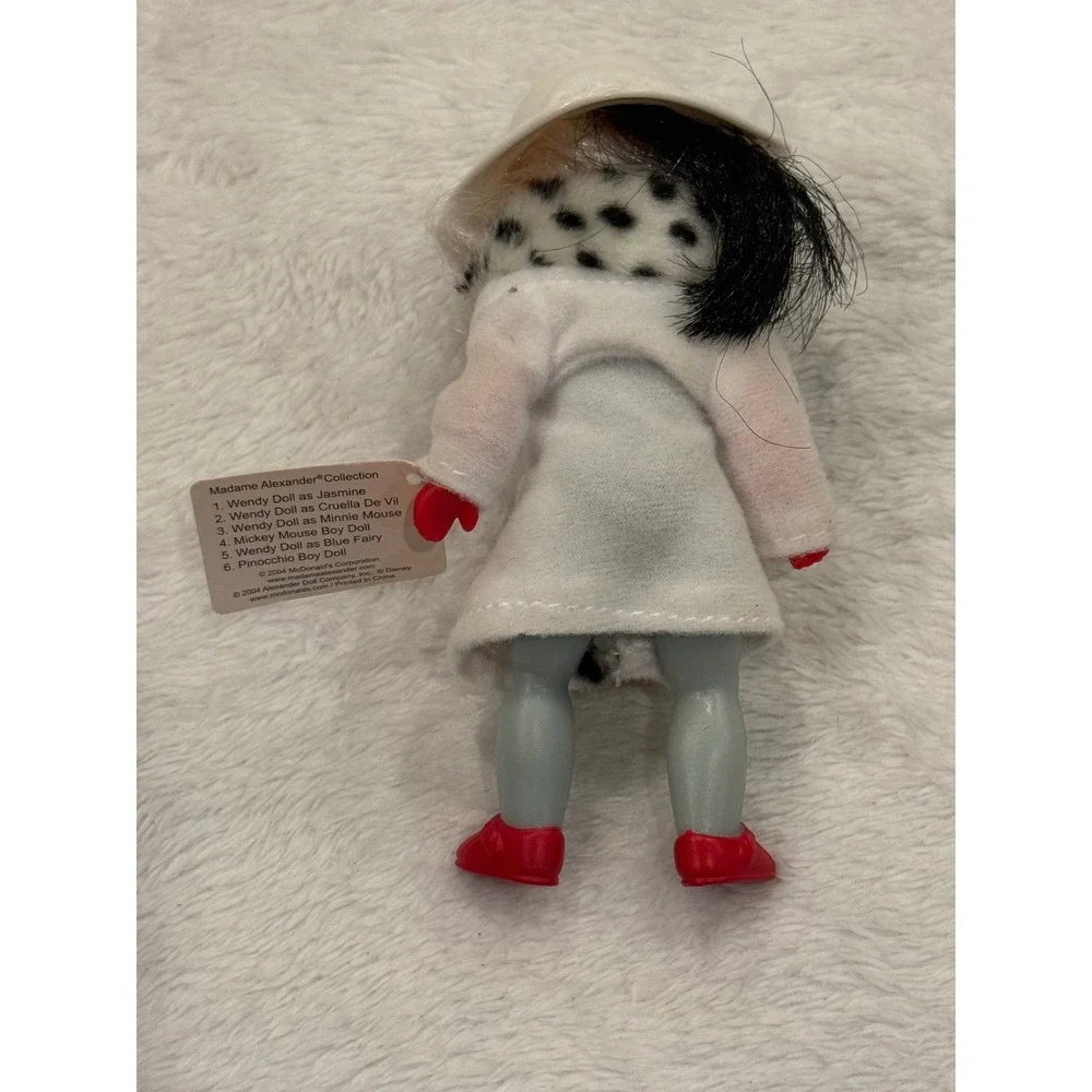 Madame‎ Alexander 2004 McDonalds Wendy Doll as Cruella De Vil Disney 5 inch